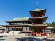 大本堂&三重塔 (成田山新勝寺)