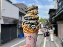 黒ゴマソフト(成田山表参道)