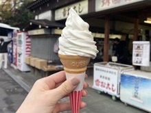 ソフトクリーム(靖国神社)