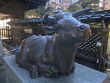 撫牛(湯島天満宮)